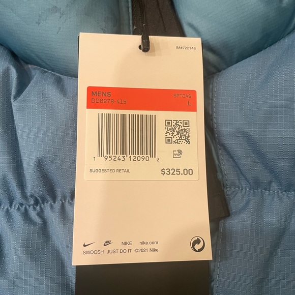 NEW Nike Sportswear Therma-Fit Repel Puffer Jacket DD6978-415 Size L $325 MSRP - Picture 8 of 11